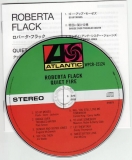 Flack, Roberta : Quiet Fire : CD & Japanese booklet